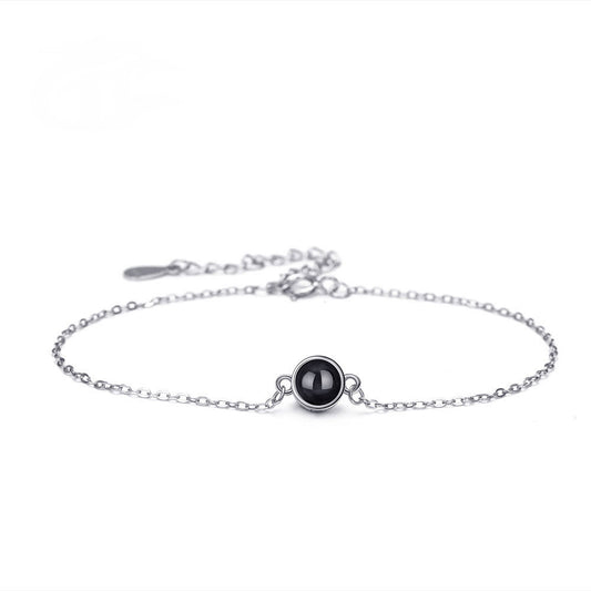 Bubble projection bracelet best sterling silver photo projection bracelet for her